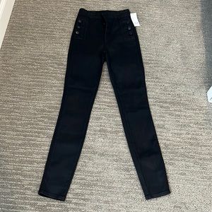 J brand Natasha skinny leg jeans black